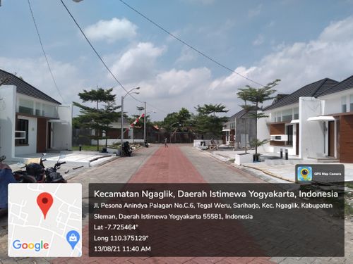 foto posisi tengah perumahan PONDOK PERMAI PALAGAN 4