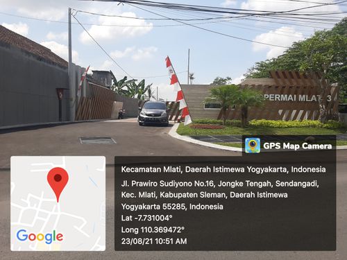 foto gerbang perumahan PONDOK PERMAI MLATI 3