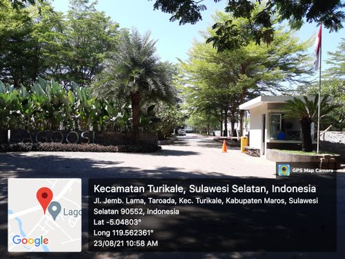 foto gerbang perumahan LAGOOSI VILLAGE