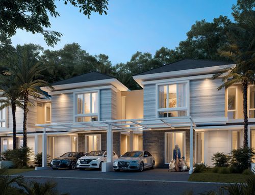 foto tampak rumah tipe STAMFORD perumahan CITRAGARDEN - SIDOARJO