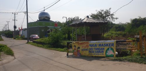 foto gerbang perumahan GRAHA BAGASASI (JASMINE)