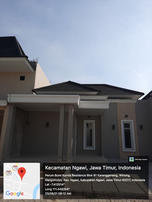 foto contoh rumah perumahan BUMI KURNIA RESIDENCE NGAWI KOTA