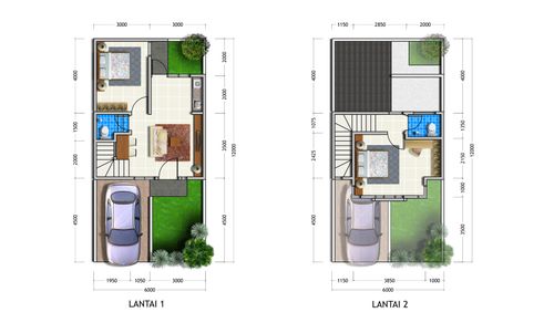 foto denah rumah tipe NEW TITLIS perumahan CITRAGARDEN - SIDOARJO