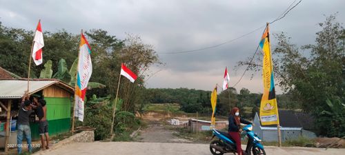 foto gerbang perumahan DUTA HARMONI