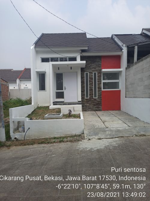 foto contoh rumah perumahan SENTOSA CITY