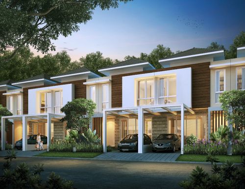 foto tampak rumah tipe KEIRA perumahan CITRAGARDEN - SIDOARJO