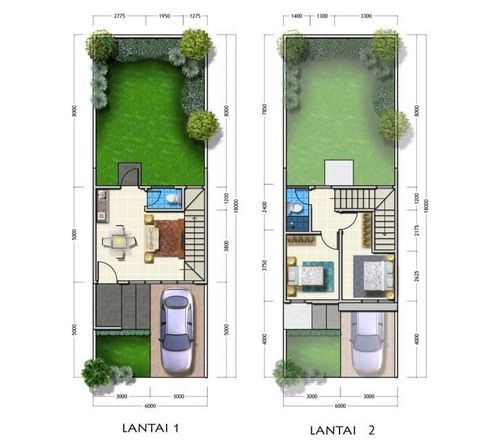 foto denah rumah tipe KEIRA perumahan CITRAGARDEN - SIDOARJO