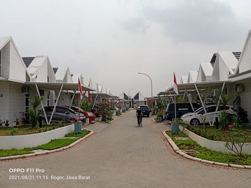 foto posisi tengah perumahan VILA BOGOR INDAH 6 EXT
