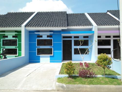foto tampak rumah tipe 36/96 perumahan MEGA MUTIARA TASIK REGENCY