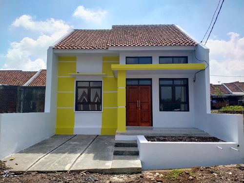 foto tampak rumah tipe 54/84 perumahan MEGA MUTIARA TASIK REGENCY