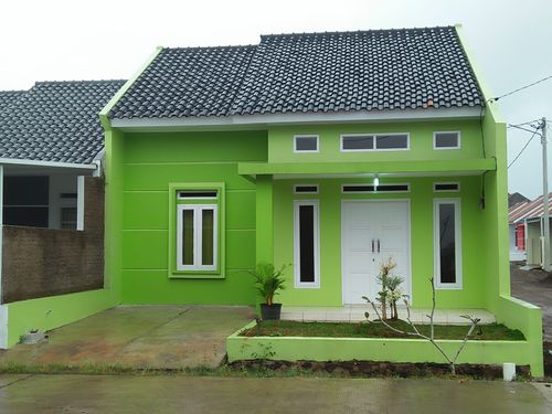 foto tampak rumah tipe 60/90 perumahan MEGA MUTIARA TASIK REGENCY