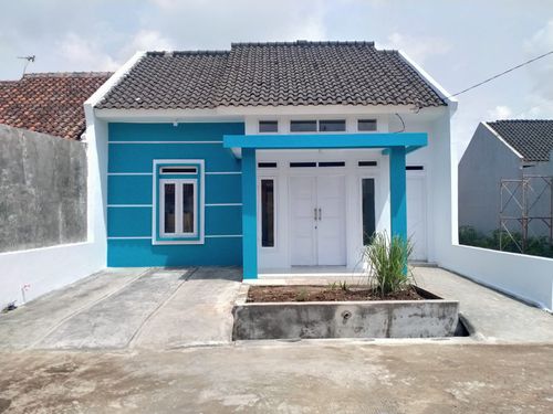 foto tampak rumah tipe 63//96 perumahan MEGA MUTIARA TASIK REGENCY