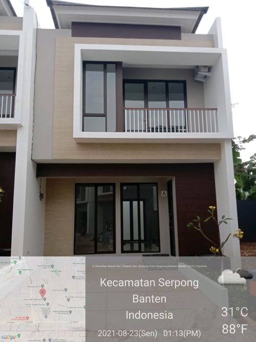 foto contoh rumah perumahan Alana Garden