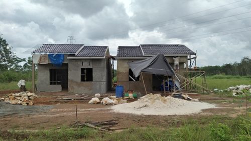 foto contoh rumah perumahan Megarosadela Kintap Residence