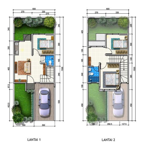 foto denah rumah tipe GRAND IVORY perumahan CITRAGARDEN - SIDOARJO