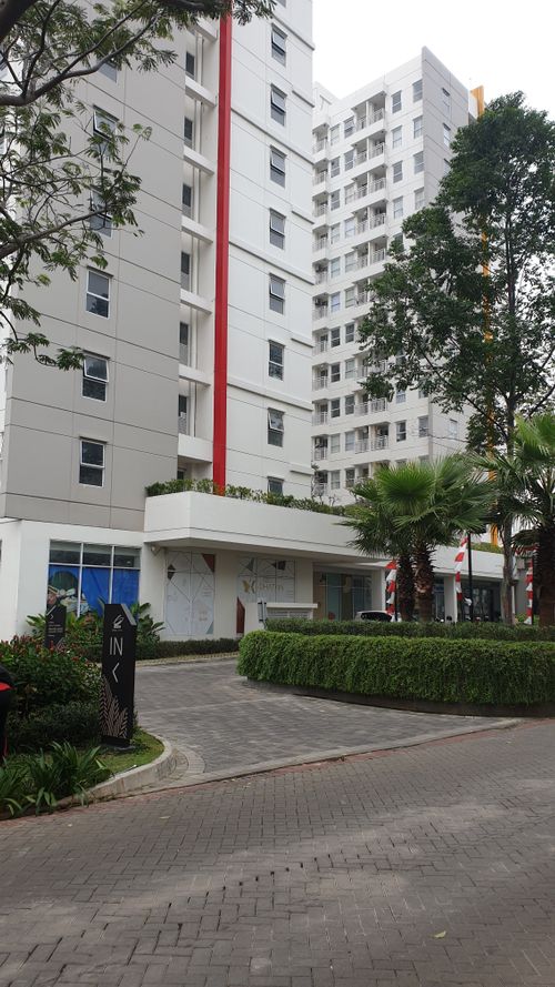 foto gerbang perumahan APARTEMEN CITRA LIVING