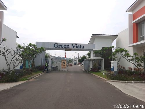 foto gerbang perumahan GREEN VISTA (CITRA MAJA RAYA JO)