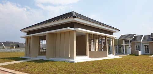 foto posisi tengah perumahan CitraIndah City Bukit Sakura