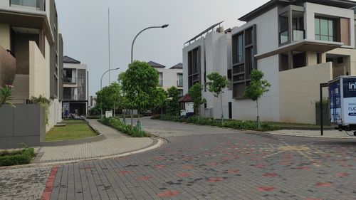 foto posisi tengah perumahan The Zora