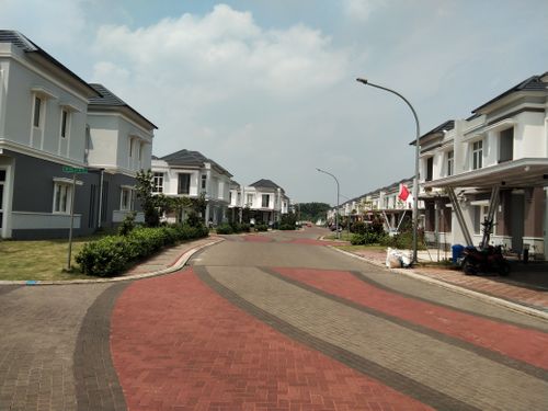 foto posisi tengah perumahan VISANA