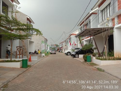 foto posisi tengah perumahan Neo Oasis