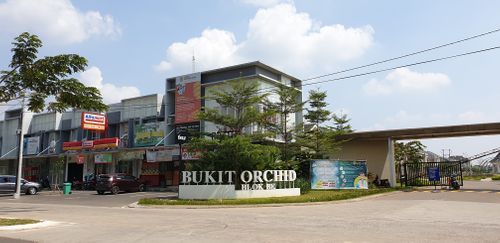 foto gerbang perumahan CitraIndah City Bukit Orchid