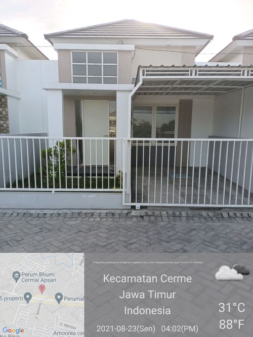 foto contoh rumah perumahan GRAND CERME REGENCY