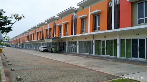 foto gerbang perumahan RUKO GREEN VISTA