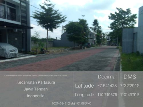 foto posisi tengah perumahan PONDOK PERMAI KARTASURA