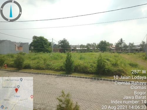 foto posisi tengah perumahan PERUMAHAN CIOMAS RIVER VIEW