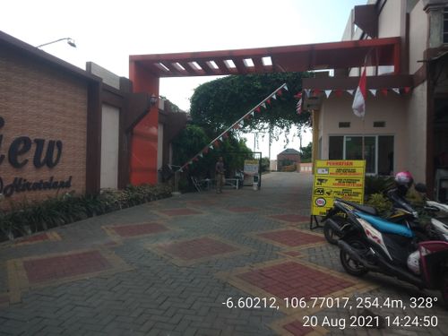 foto gerbang perumahan PERUMAHAN CIOMAS RIVER VIEW