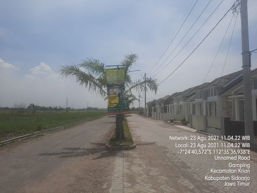 foto posisi tengah perumahan The Quality Riverside
