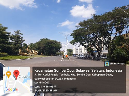 foto gerbang perumahan CITRALAND CELEBES