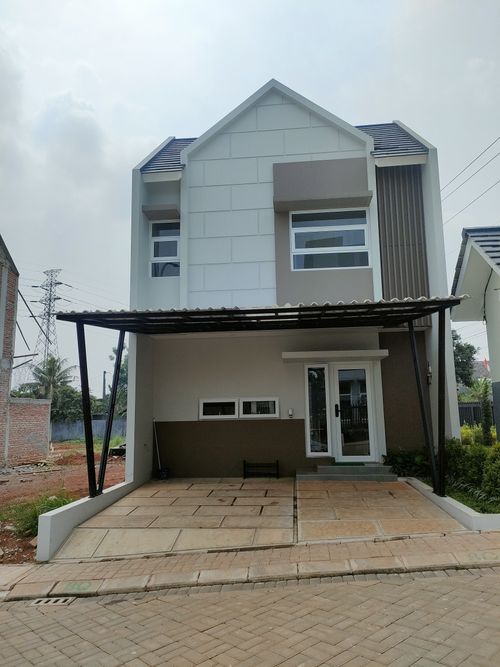 foto contoh rumah perumahan CENDANA 88