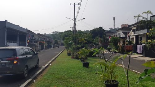 foto posisi tengah perumahan CitraIndah City Bukit Rasamala