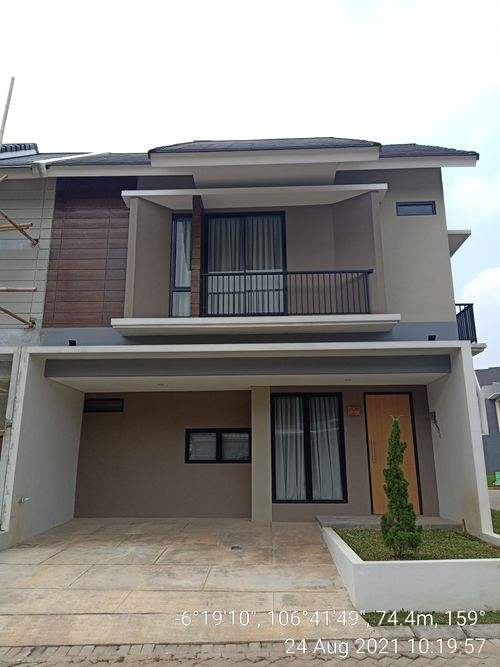 foto contoh rumah perumahan NAIRA RESIDENCE SERPONG
