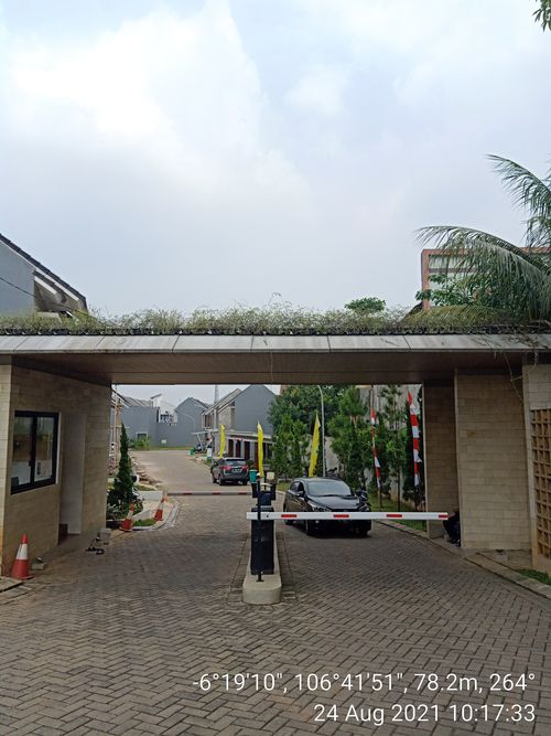 foto gerbang perumahan NAIRA RESIDENCE SERPONG