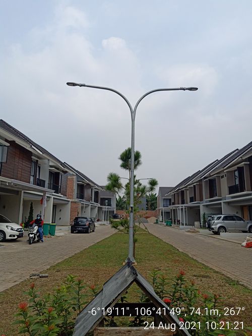 foto posisi tengah perumahan NAIRA RESIDENCE SERPONG