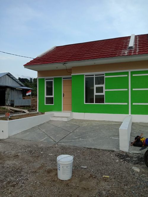 foto tampak rumah tipe 34/60 perumahan GRIYA MEKARSARI