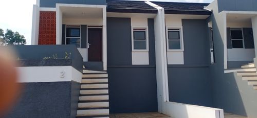 foto tampak rumah tipe 30/66 Atas perumahan Bumi Panenjoan