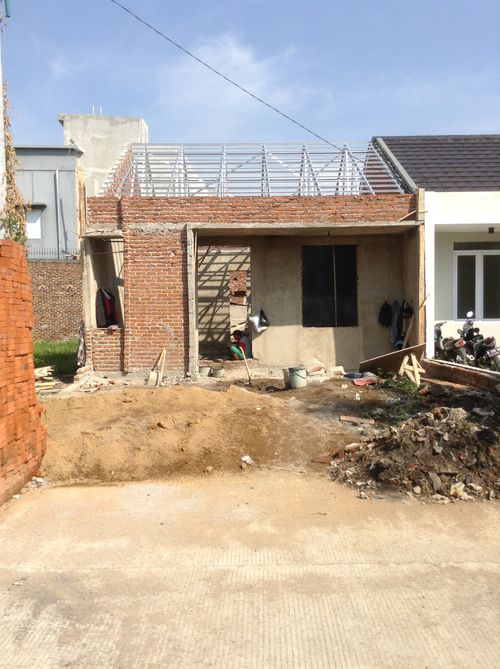 foto tampak rumah tipe 49/145 perumahan TAMAN KOPO INDAH V