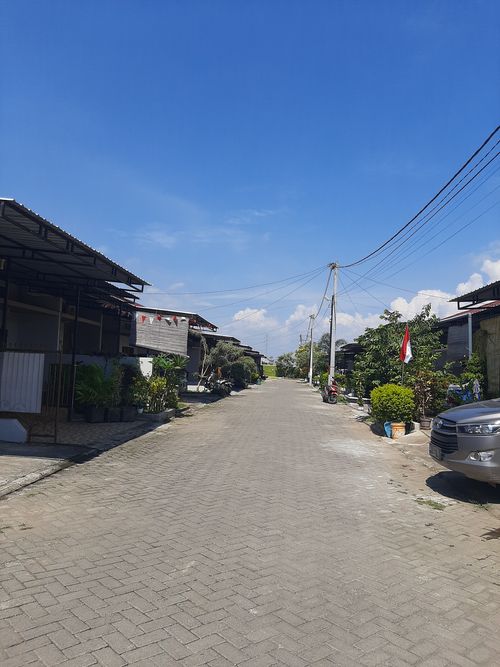 foto posisi tengah perumahan Desa Hijau