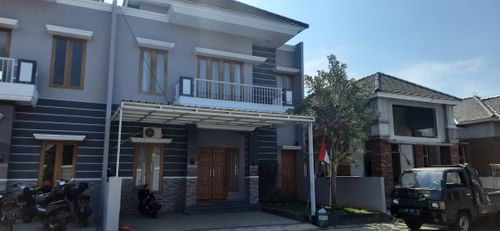 foto contoh rumah perumahan Harmony Palur