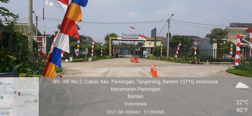 foto gerbang perumahan CITRA RAYA - CLUSTER VILLAGIO dan RUKO