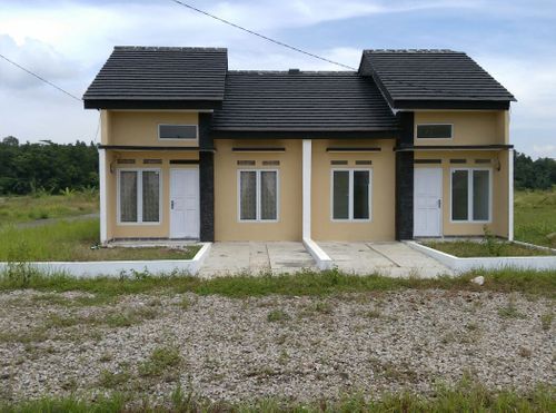 foto tampak rumah tipe CLUSTER C perumahan KEDATON GRANDE