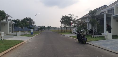 foto posisi tengah perumahan Cluster Bianca, Suvarna Sutera