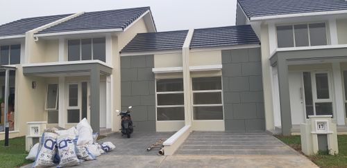 foto contoh rumah perumahan Cluster Bianca, Suvarna Sutera