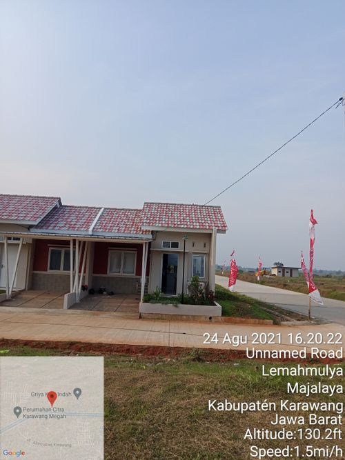 foto contoh rumah perumahan MUSTIKA VILLAGE KARAWANG