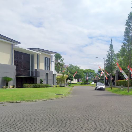 foto posisi tengah perumahan The Argopuro