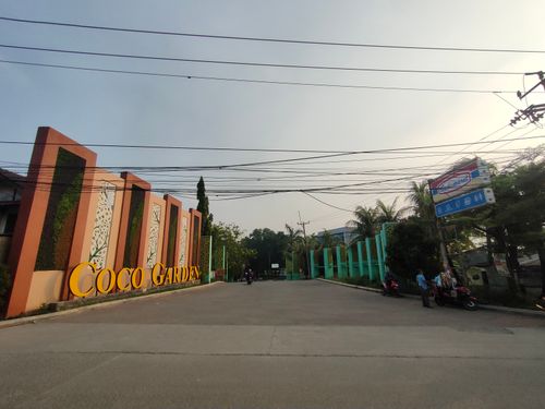 foto posisi tengah perumahan COCO GARDEN